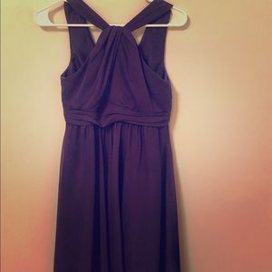 Stylish plum dress